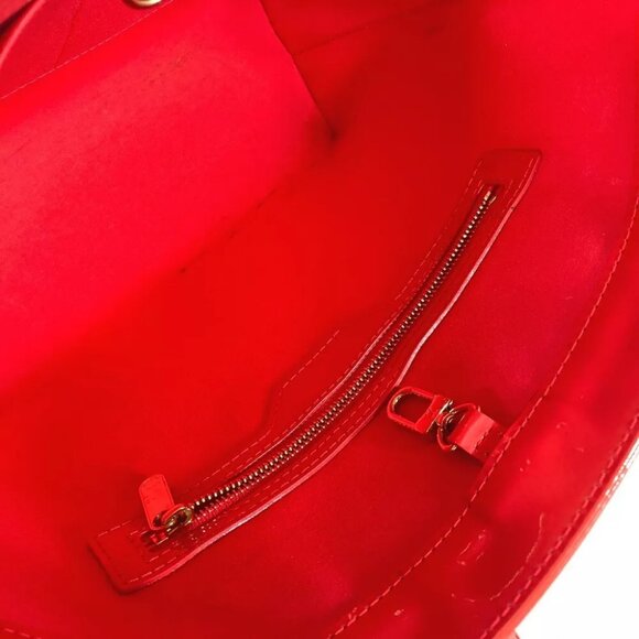 LOUIS VUITTON M91727 MonogramVernis Avalon MM Tote Bag Shoulder Bag - Picture 15 of 15